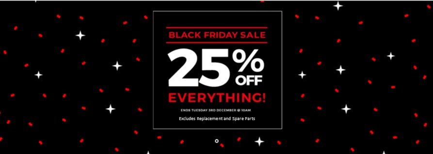 25% off Black Friday Sale